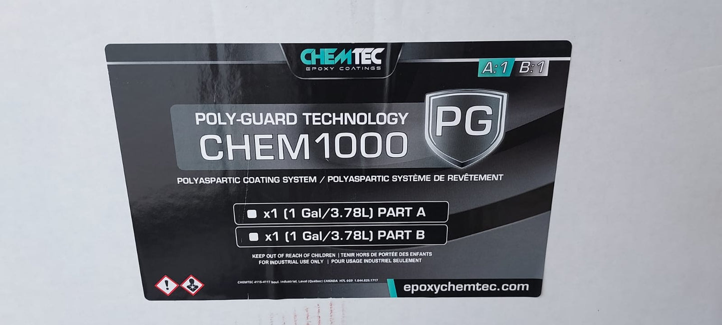 ChemTec - Polyaspartic (CHEM 1000 PG)