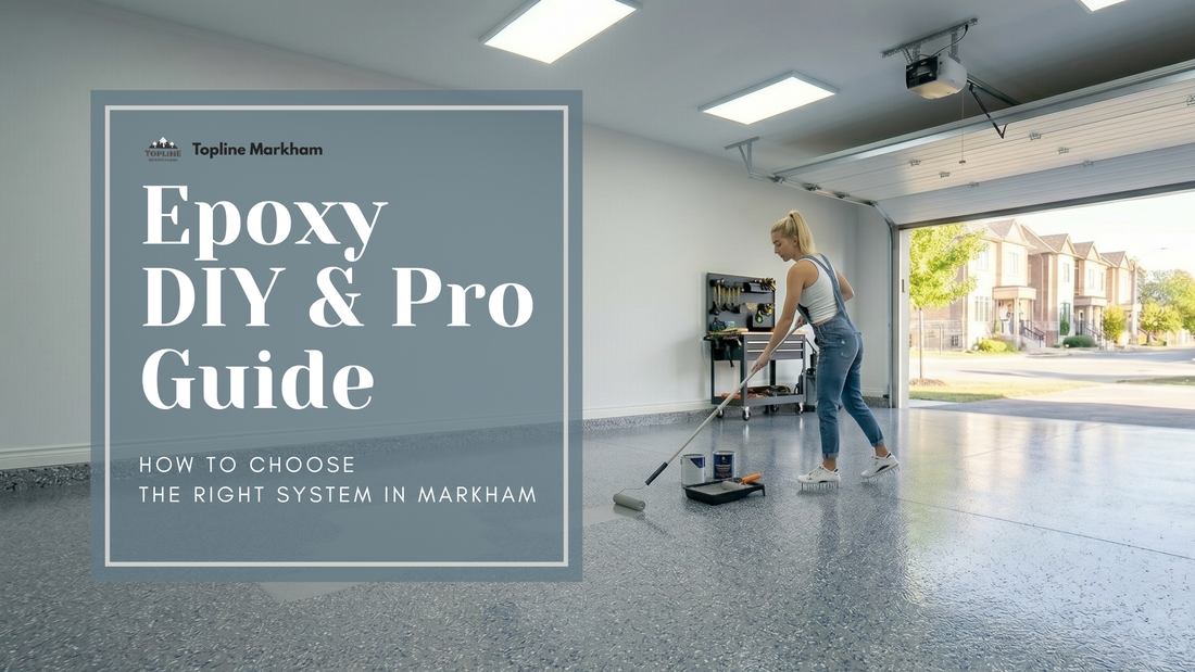 DIY & Pro Guide: Choosing Epoxy vs. Polyaspartic in Markham, ON