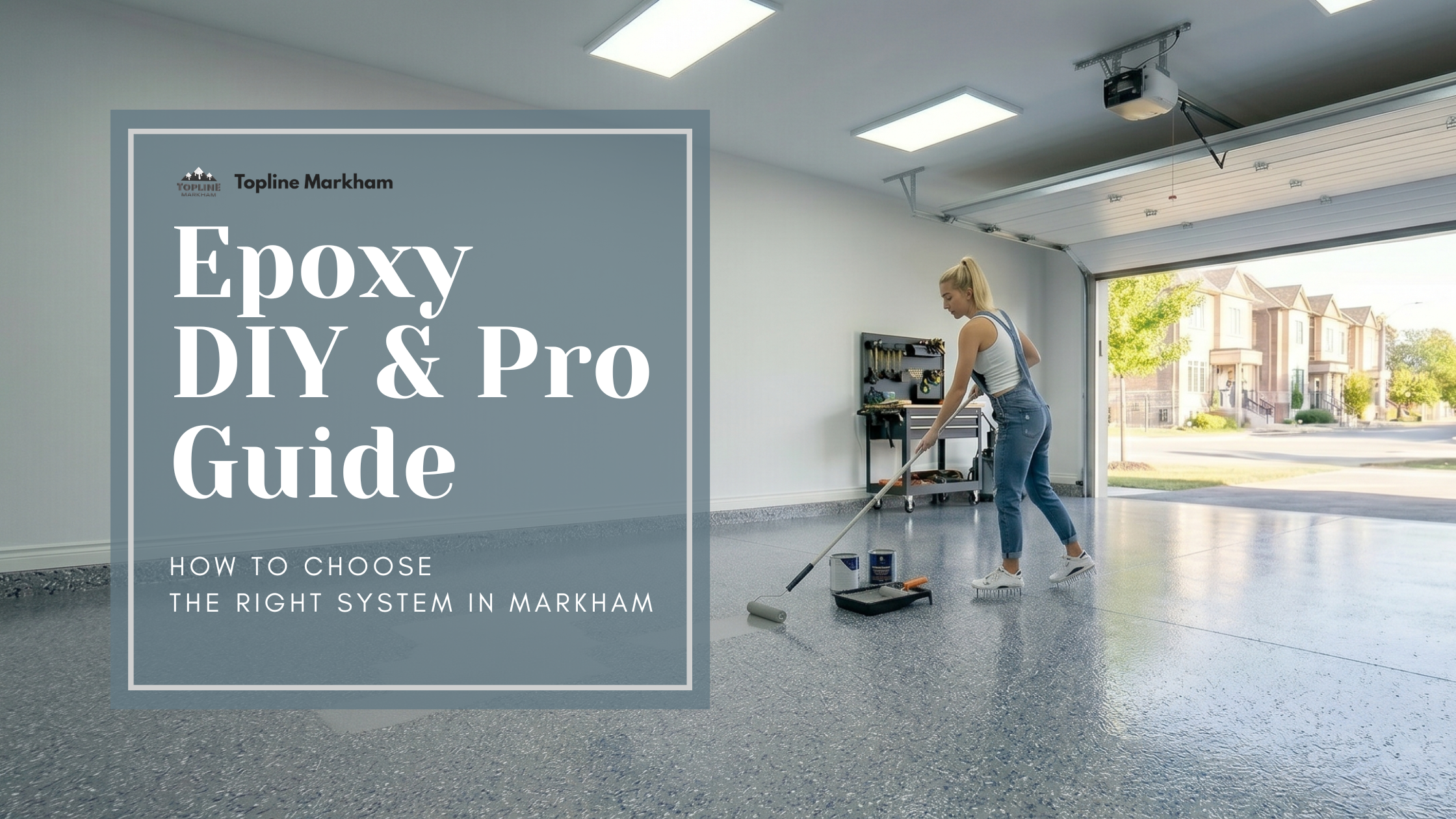 DIY & Pro Guide: Choosing Epoxy vs. Polyaspartic in Markham, ON
