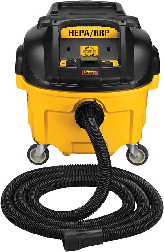 DEWALT DWV010 HEPA Dust Extractor with Automatic Filter Cleaning, 8-Gallon (rental)