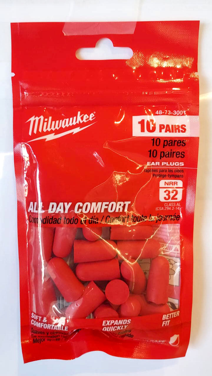 Milwaukee - Ear Plugs (10 pairs)