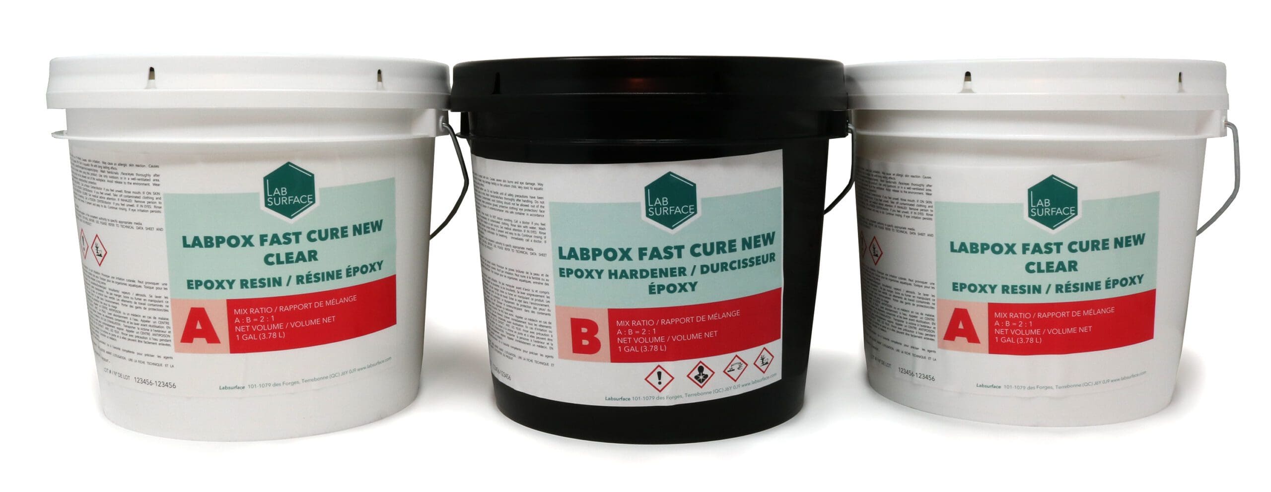 LabSurface - Labpox Fast Cure Base Coat Light Concrete