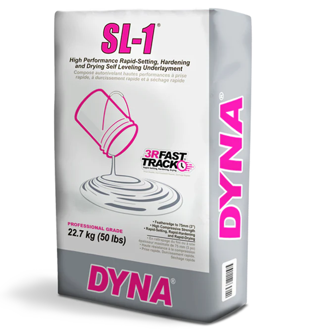Grey DYNA SL-1 22.7 kg Quick-Setting Self-Leveling