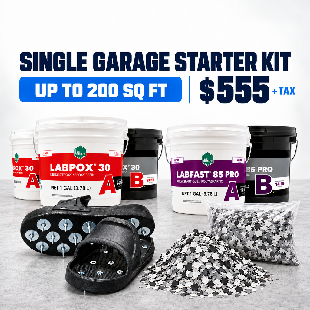 Single Garage Starter Kit — Up to 200 sqft